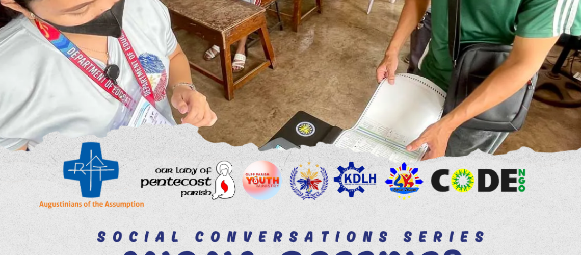 PubMats for the Social Conversations on Post-election Reflections to be held on June 15, 2025
